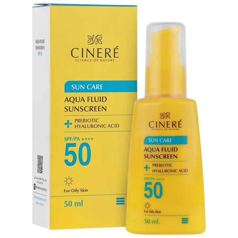ضد آفتاب آکوا فلوئید سینره پوست چرب SPF50