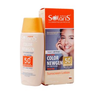 لوسیون آبی ضد آفتاب SPF50 کالر نیوژن- بژ روشن - تصویر 2