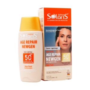 فلوئید ضد افتاب ایج ریپیر SPF50 -بژ روشن