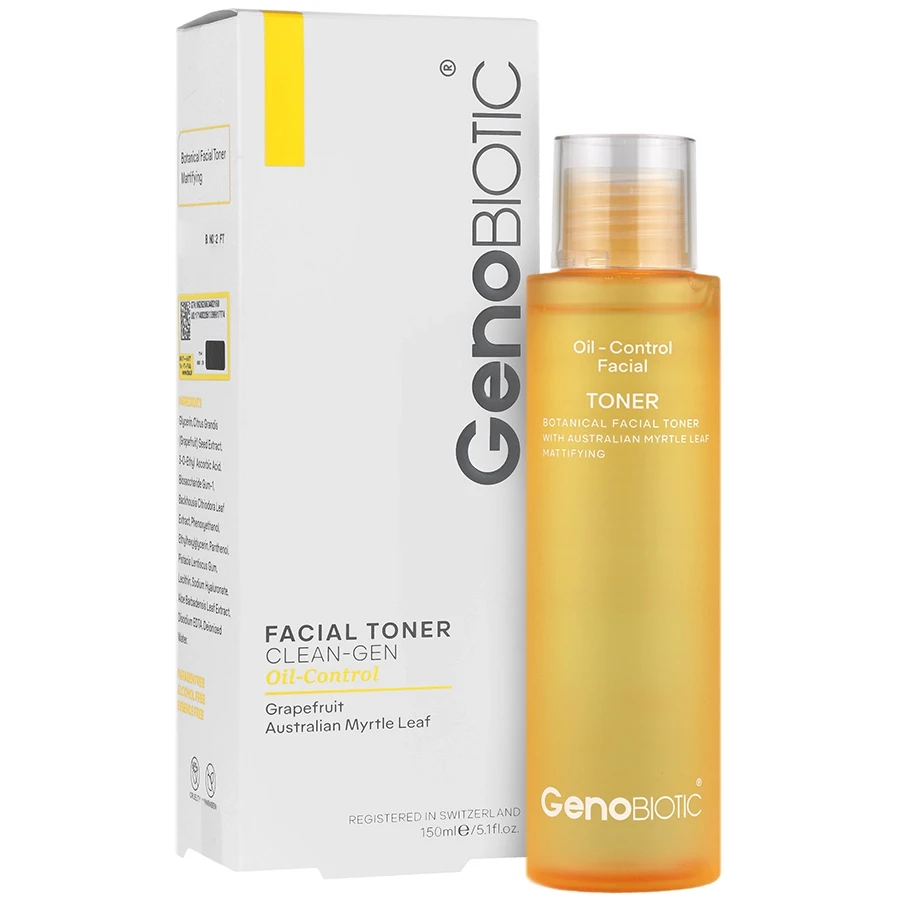 تونر تنظیم چربی و براقیت صورت کلین ژن ژنوبایوتیک