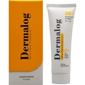 کرم ضد آفتاب بی رنگ SPF50 پوست مختلط تا چرب 50 میلی لیتر درمالوگ
