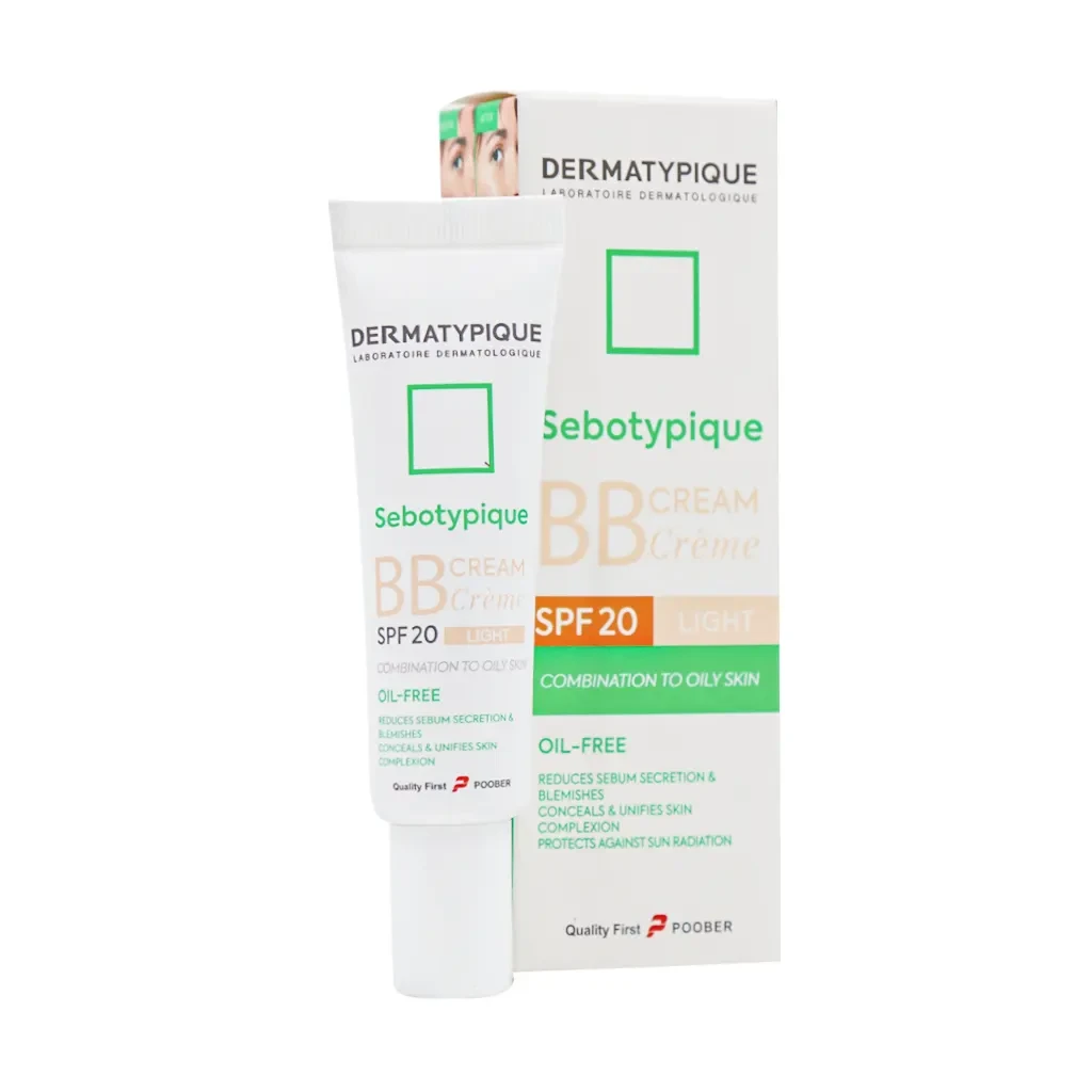 بی بی کرم SPF20 پوست چرب و مختلط - بژ روشن درماتیپیک