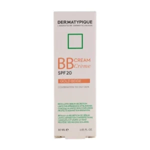 بی بی کرم درماتیپیک SPF20 پوست چرب و مختلط - بژ طلایی