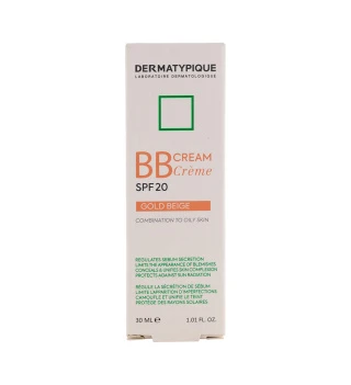 بی بی کرم درماتیپیک SPF20 پوست چرب و مختلط - بژ طلایی