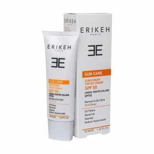 کرم ضد آفتاب پوست خشک و نرمال SPF50 - بژ طلایی