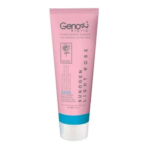 کرم ضدآفتاب لایت رز پوست خشک و معمولی SPF50 ژنوبایوتیک - تصویر 2