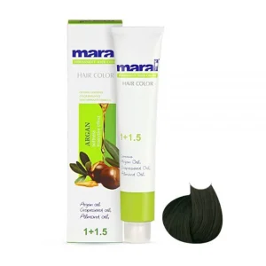 رنگ مو مارال سری زیتونی مدل قهوه ای زیتونی متوسط شماره 4.3 حجم 100 میلی لیتر