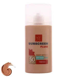 فلوئید ضد آفتاب رنگی مای SPF 50 مدل Smart Defense مناسب انواع پوست حجم 50 میلی لیتر