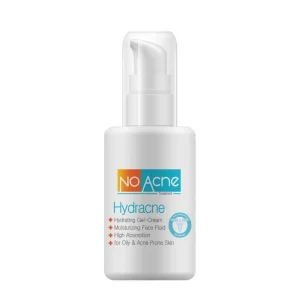 ژل کرم آبرسان صورت نو آکنه مدل Hydracne مناسب برای پوست های چرب و آکنه دار حجم 80 میلی لیتر