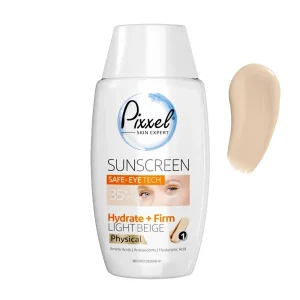کرم ضد آفتاب دور چشم و صورت SPF35 پیکسل 50 میلی لیتر - بژ روشن - تصویر 2