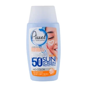 کرم ضد آفتاب SPF50 پوست خشک50 میلی لیتر پیکسل - بی رنگ