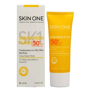 فلویید ضد آفتاب SPF50 پوست چرب اسکین وان