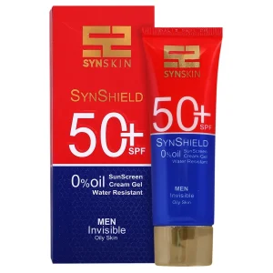 کرم ضد آفتاب SPF50 مردانه ساین شیلد ساین اسکین مناسب پوست چرب 50 میلی لیتر