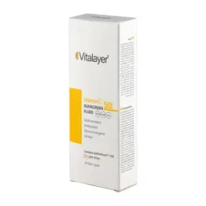 فلوئید ضد آفتاب ویتالایر ویتامین سی SPF50 - لایت بژ